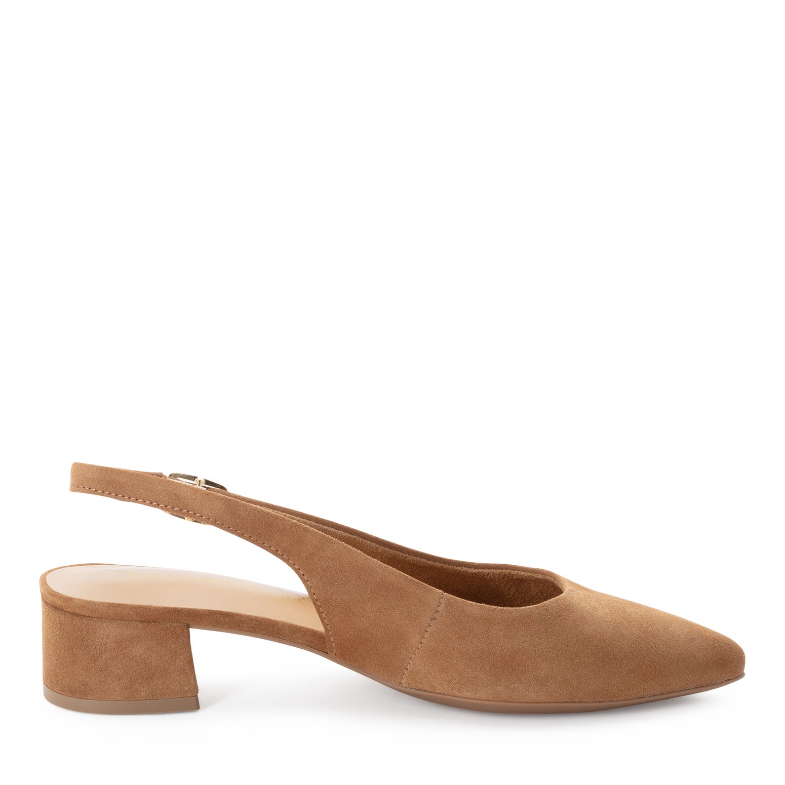 Georgie Slingback Sandals / Nude