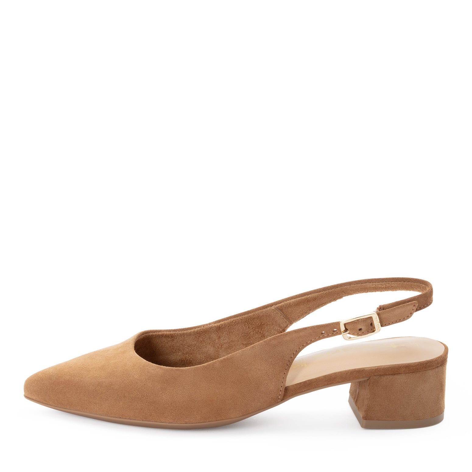 Georgie Slingback Sandals / Nude