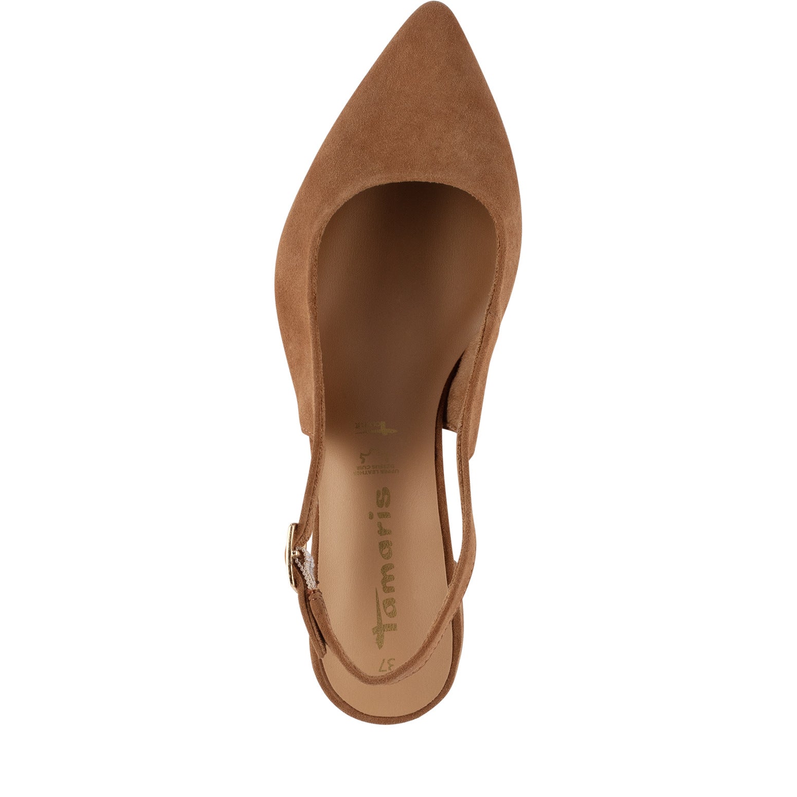 Georgie Slingback Sandals / Nude