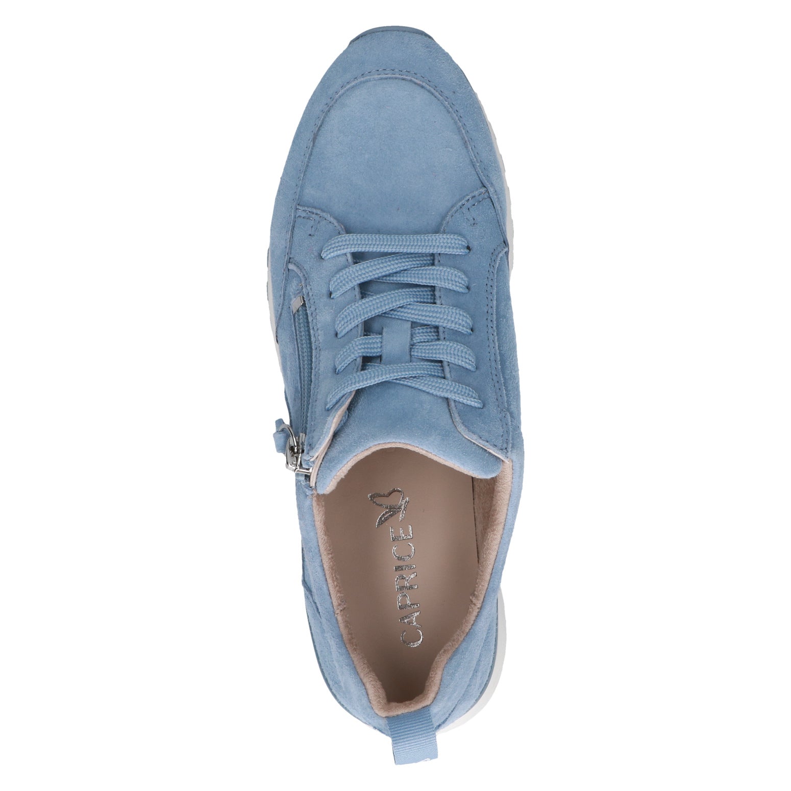 Blue Suede Sneakers