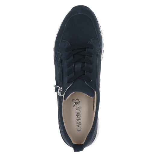 Navy Suede Sneakers