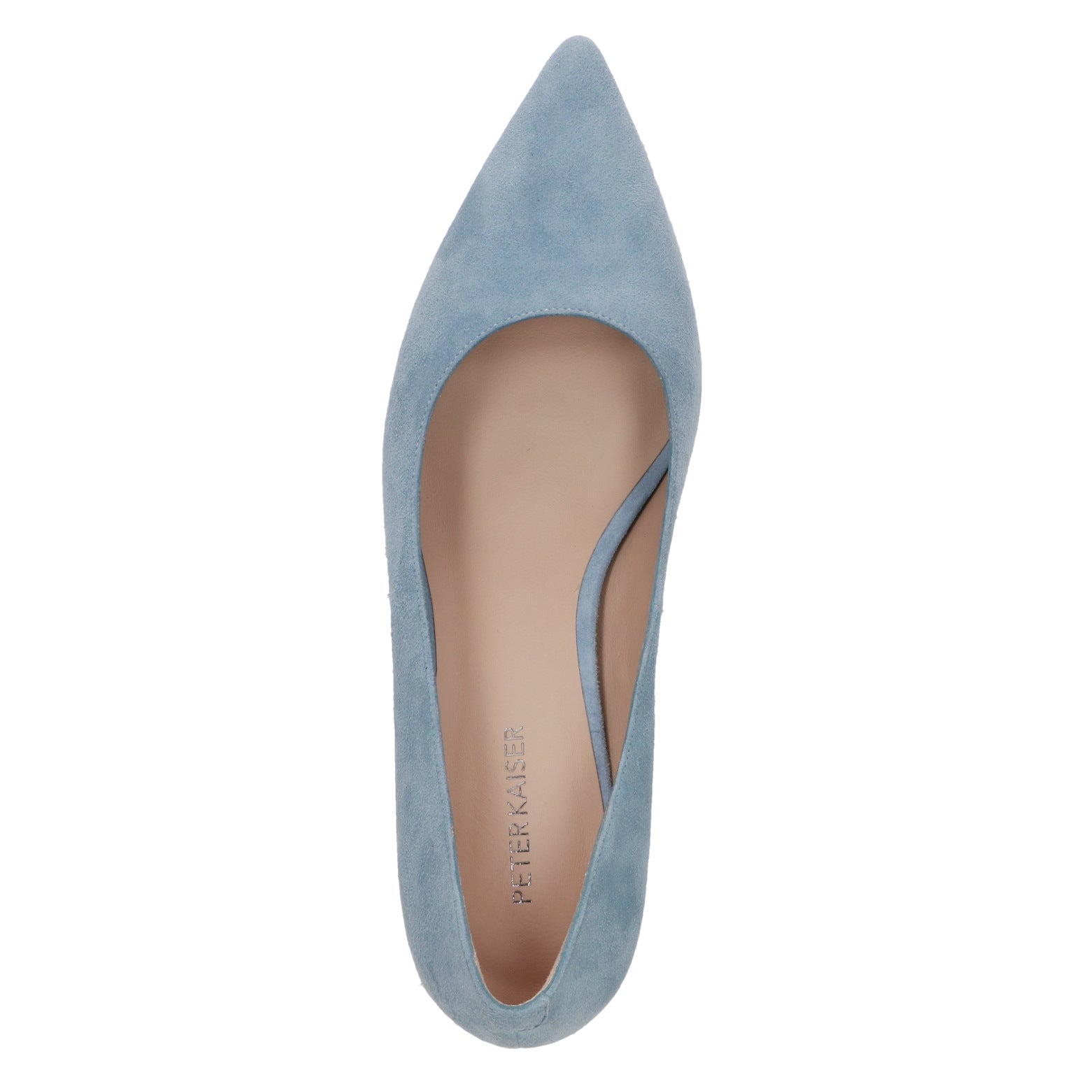 Classic Suede Court Shoes / Sky Blue