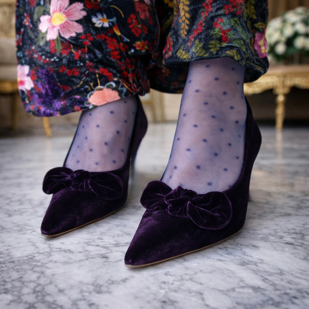 Dandy Kitten Heels / Violet