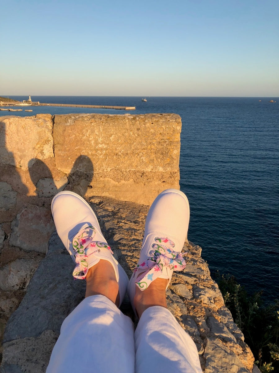 Fun Ribbon Plimsolls
