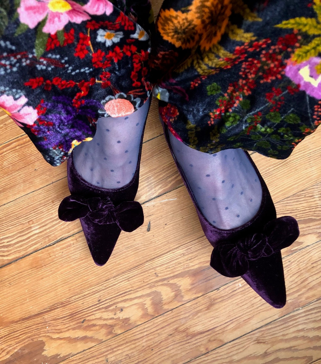 Dandy Kitten Heels / Violet