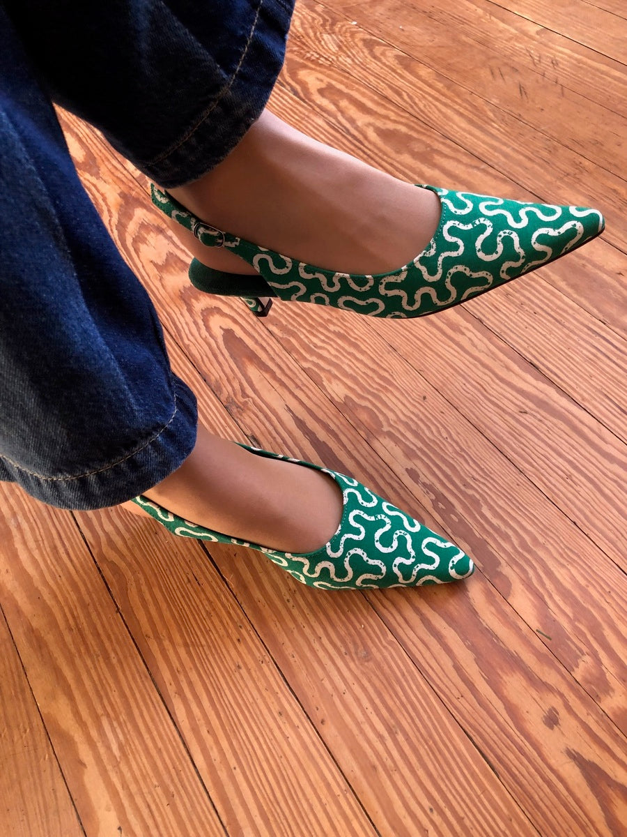 Abstract Kitten Heels (UK5 ONLY)