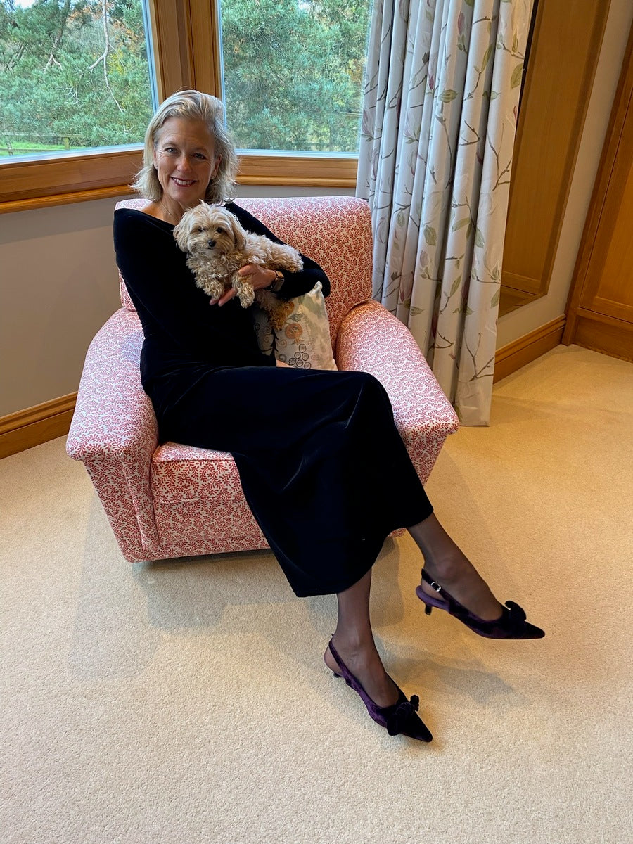 Dandy Kitten Heels / Violet