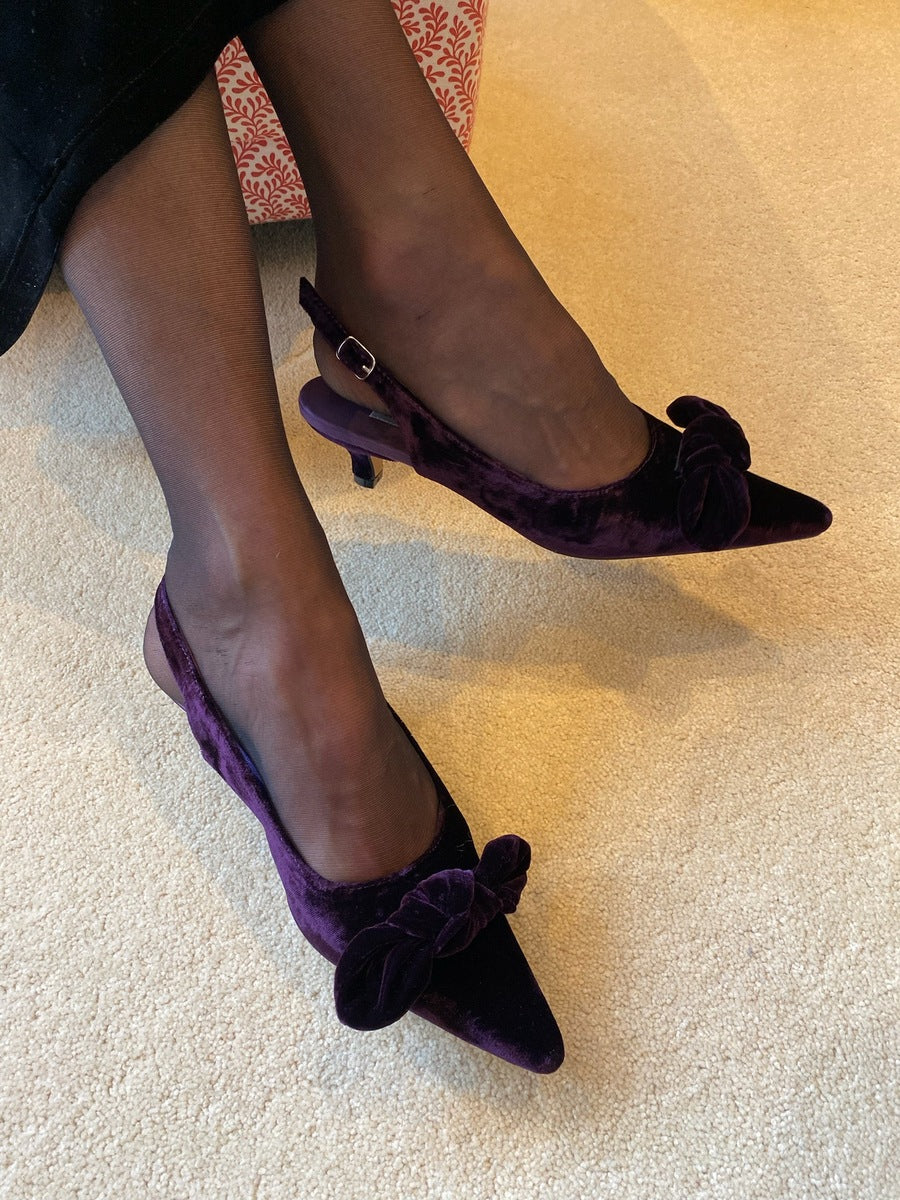 Dandy Kitten Heels / Violet