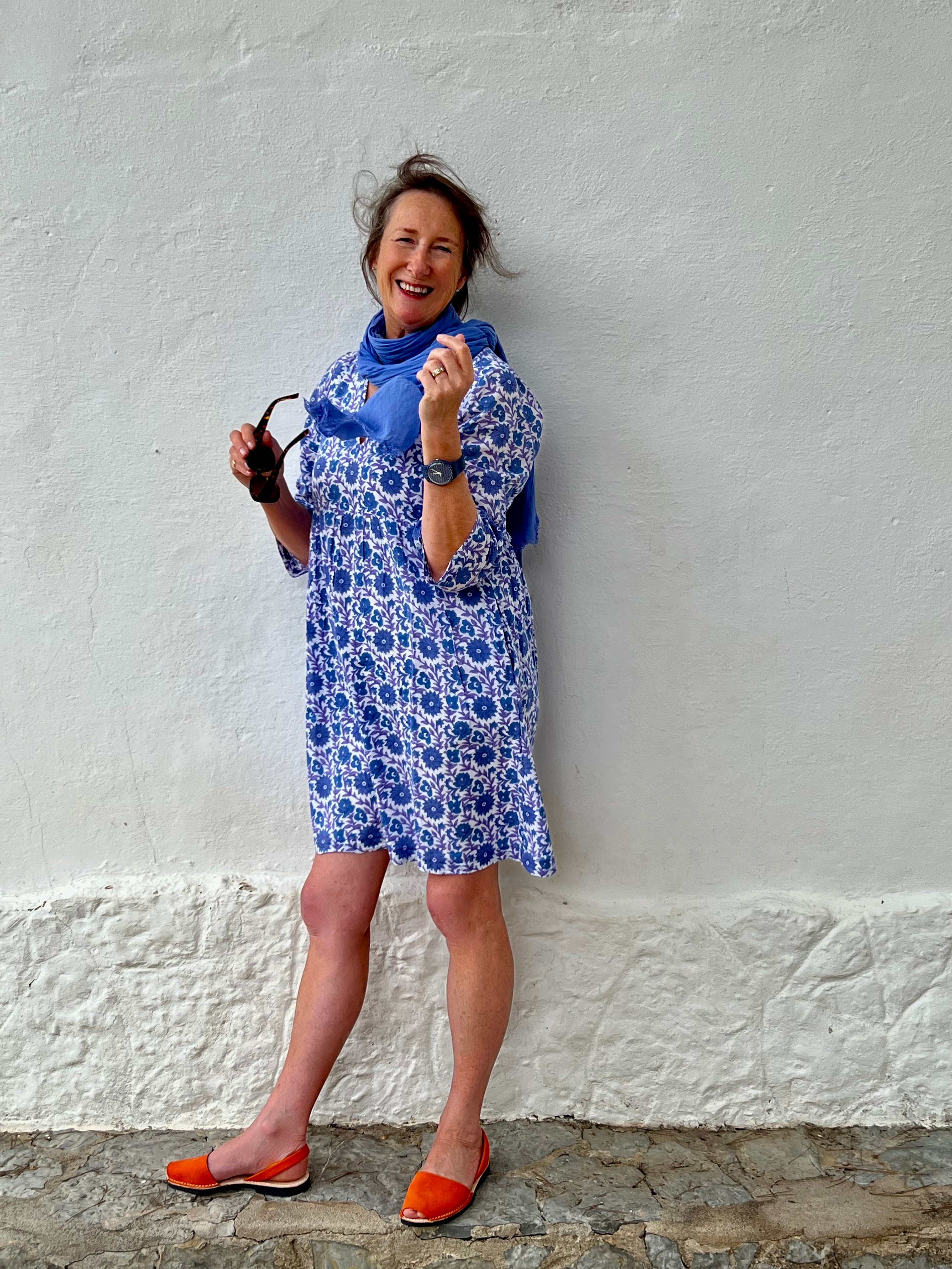 Menorcan Sandals / Bougainvillea