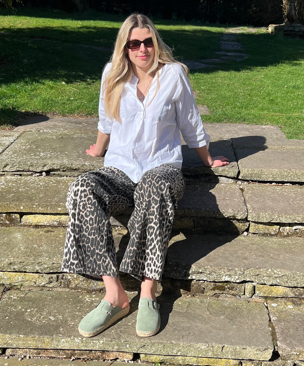 Clog-style Espadrilles