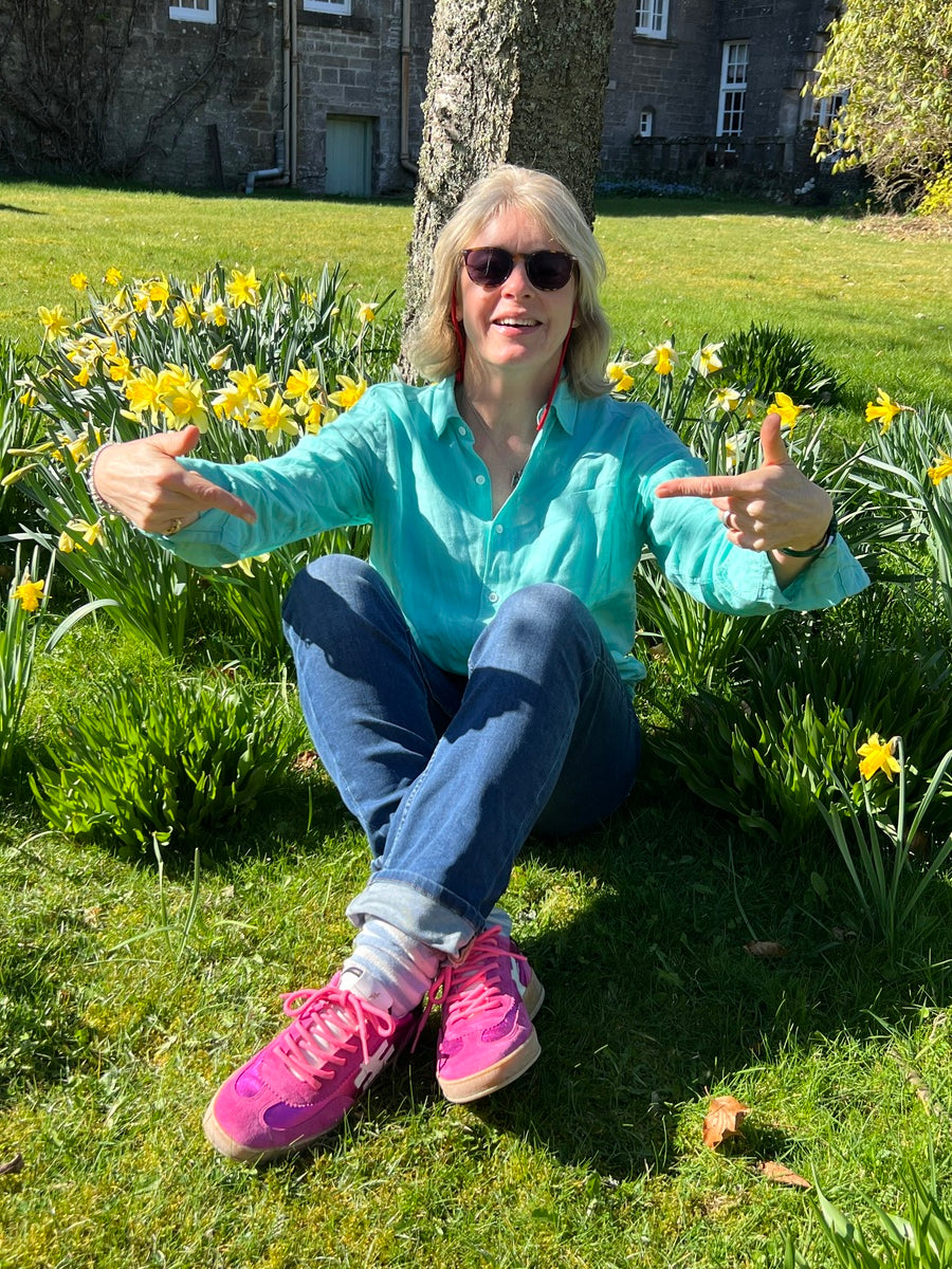 College Sneakers - Pink