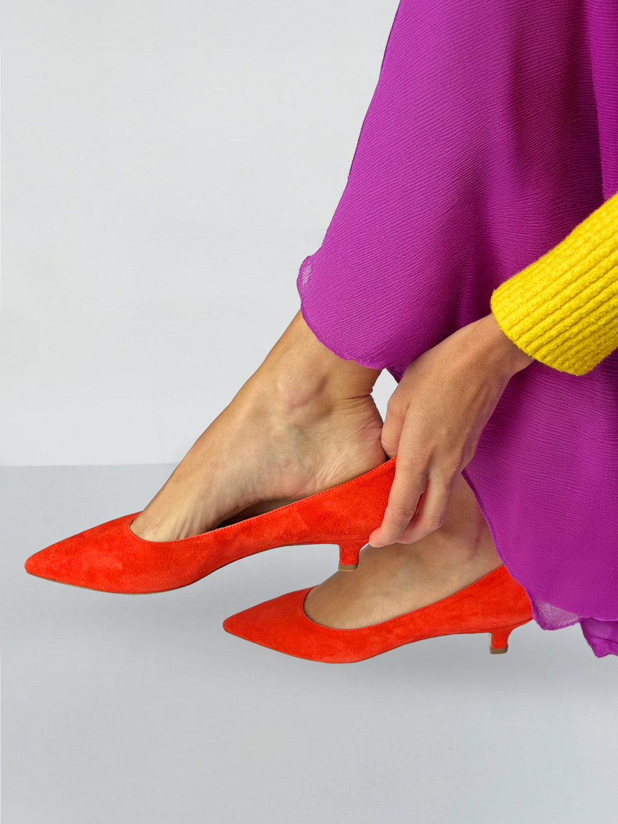 Coral Red Kitten Courts