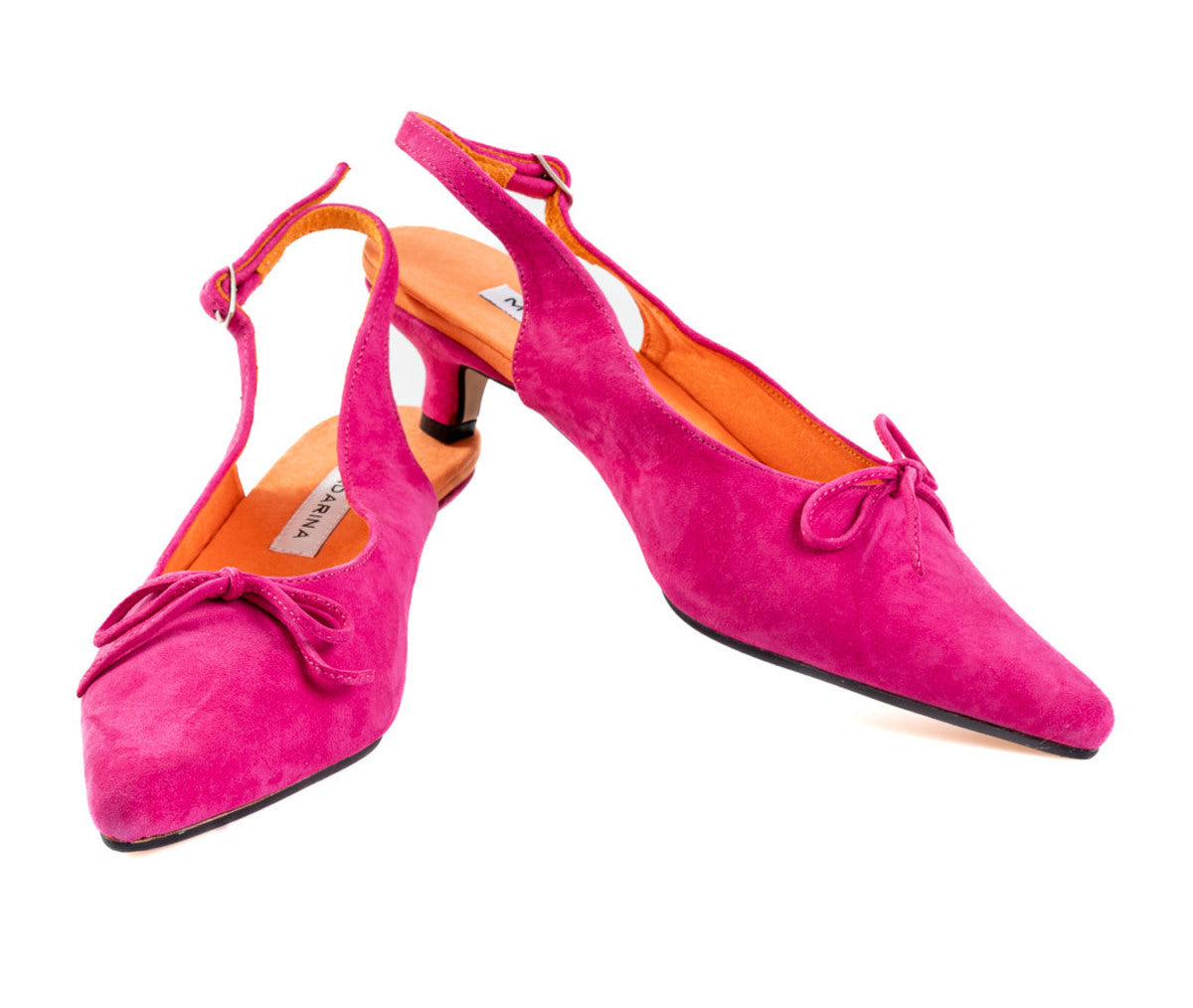 Paris Slingbacks / Hot pink