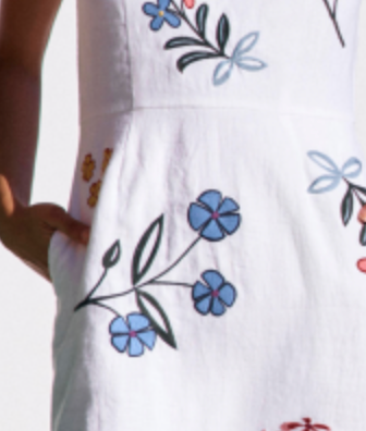 Georgie Slingback Sandals / Navy Blue