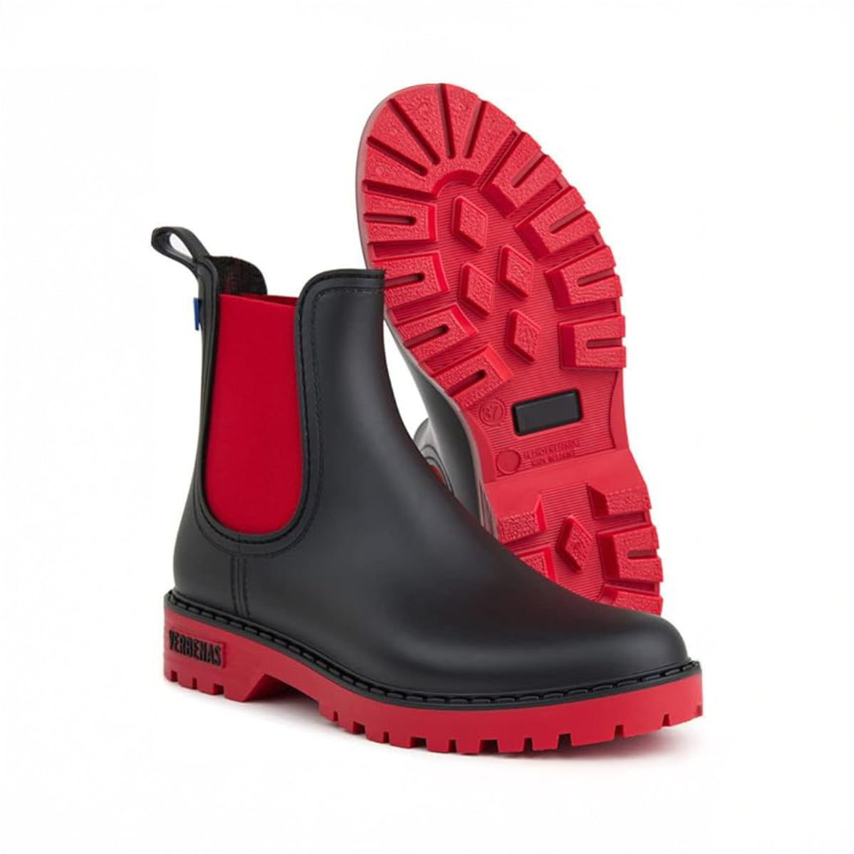 Waterboots! Black & Red