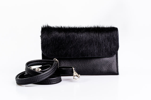 Sabine Black suede courts