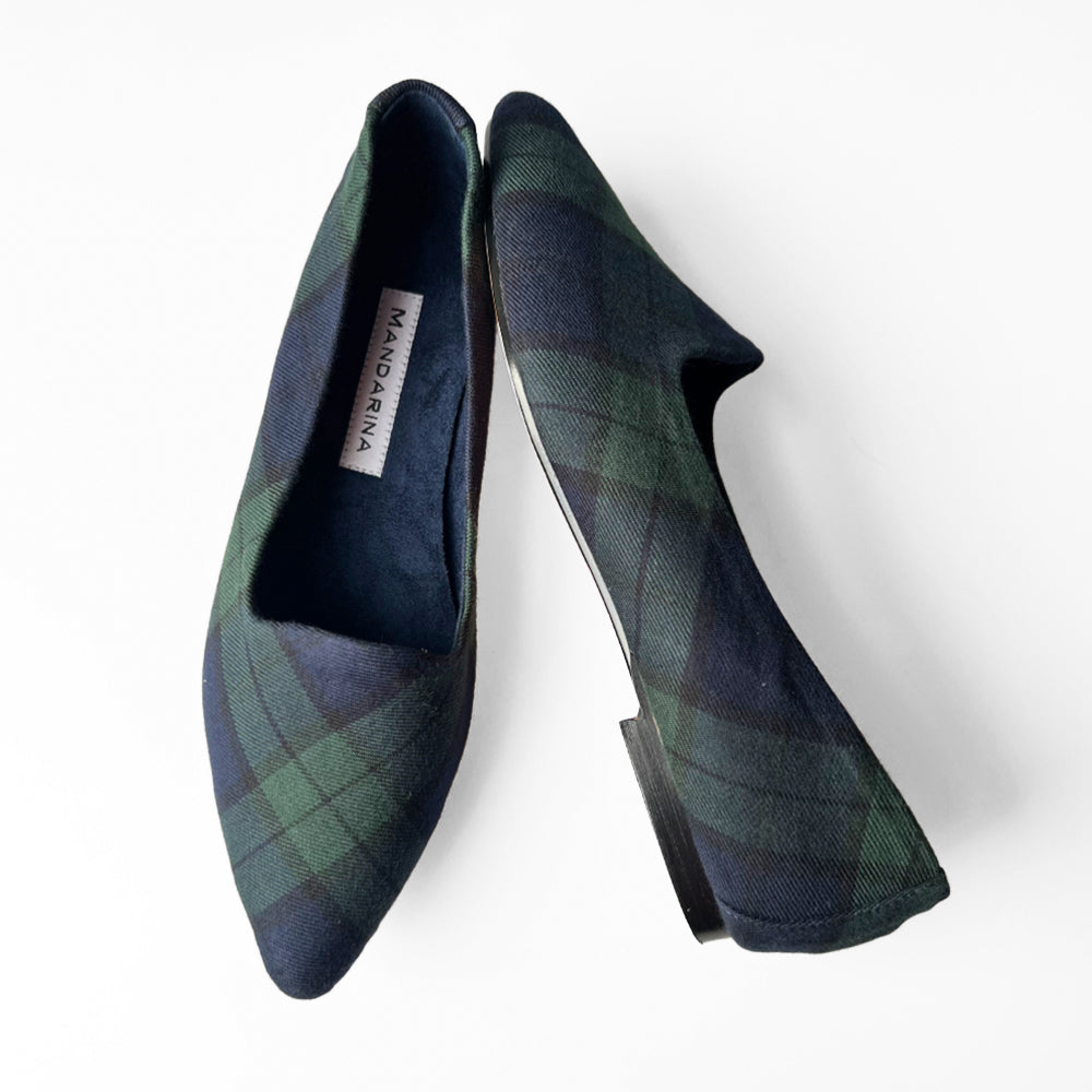 Green & Navy Edinburgh Flats