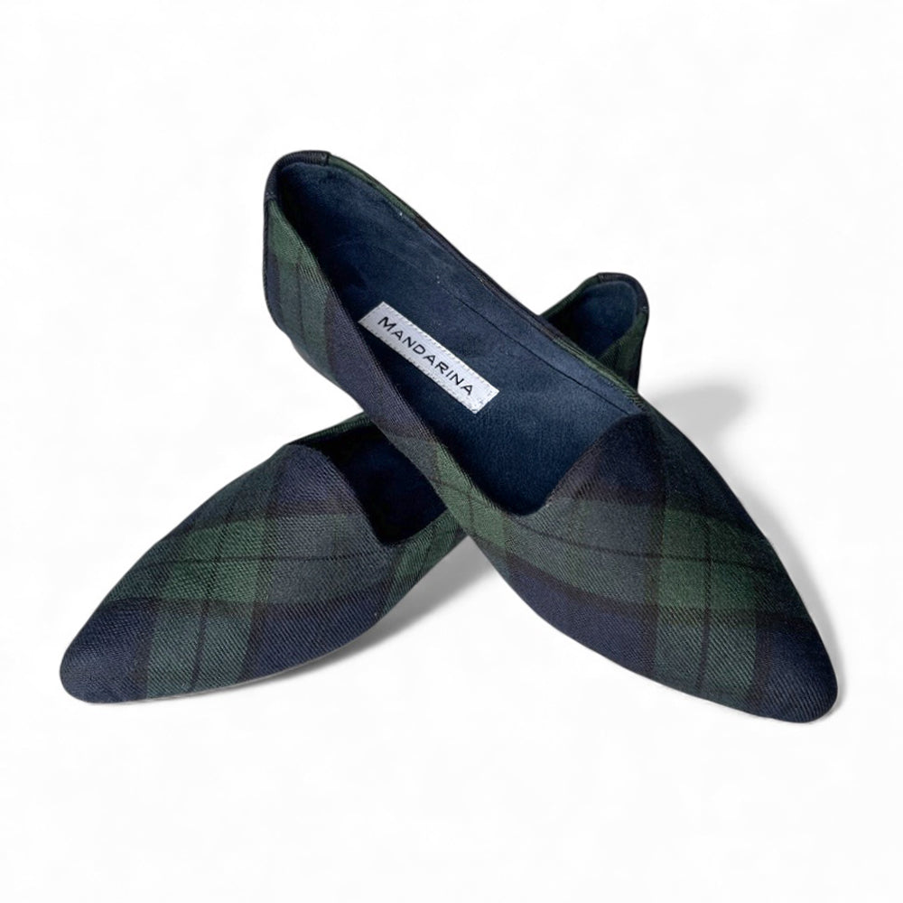 Green & Navy Edinburgh Flats