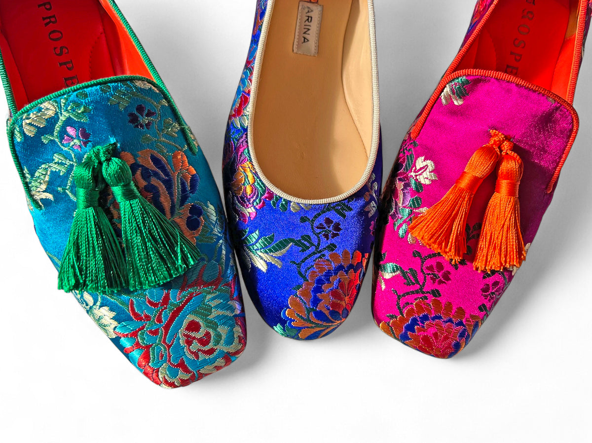 Versailles Loafers - Cerise