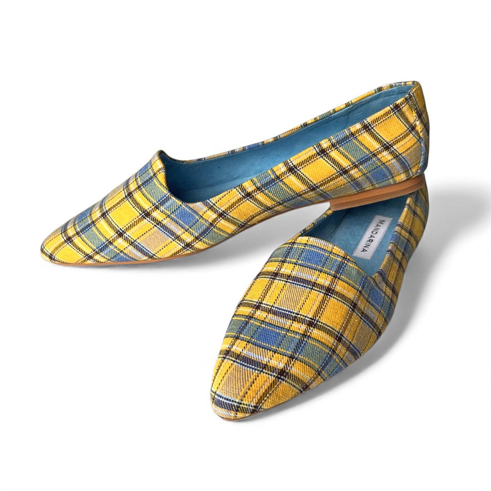 Blue & Yellow Isla Flats