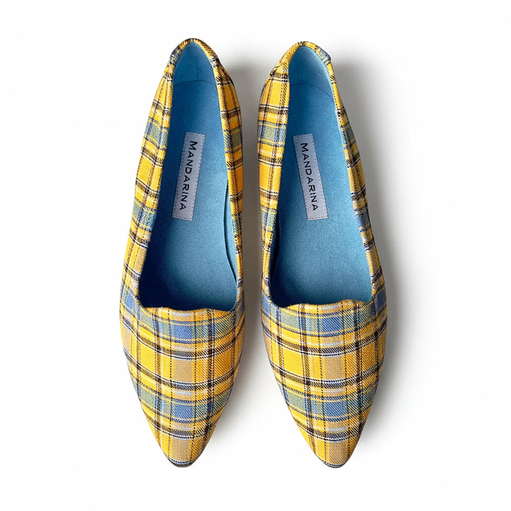 Blue & Yellow Isla Flats