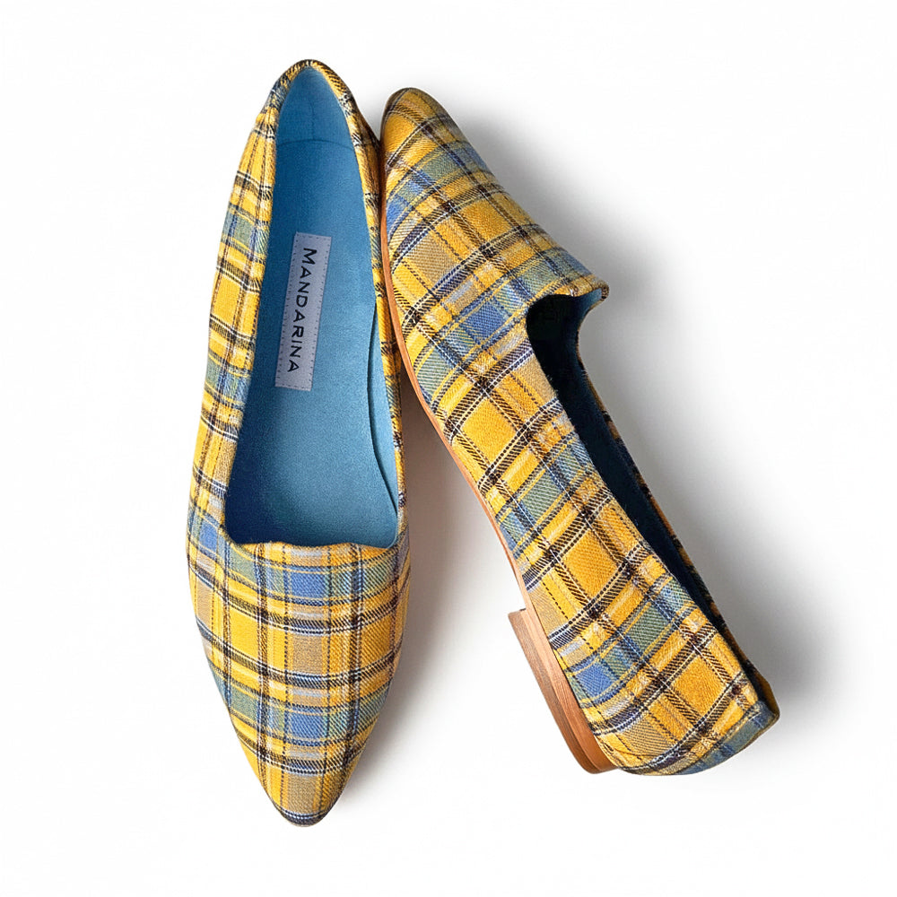 Blue & Yellow Isla Flats