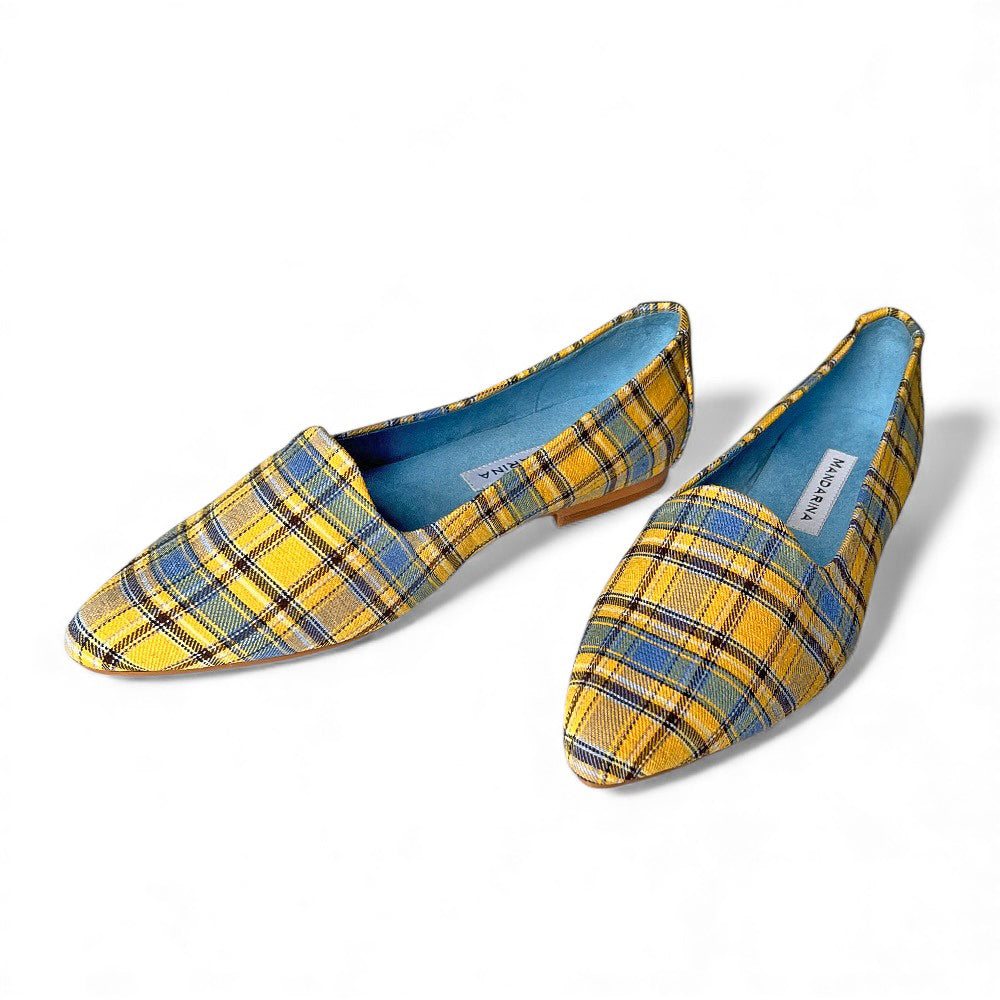 Blue & Yellow Isla Flats