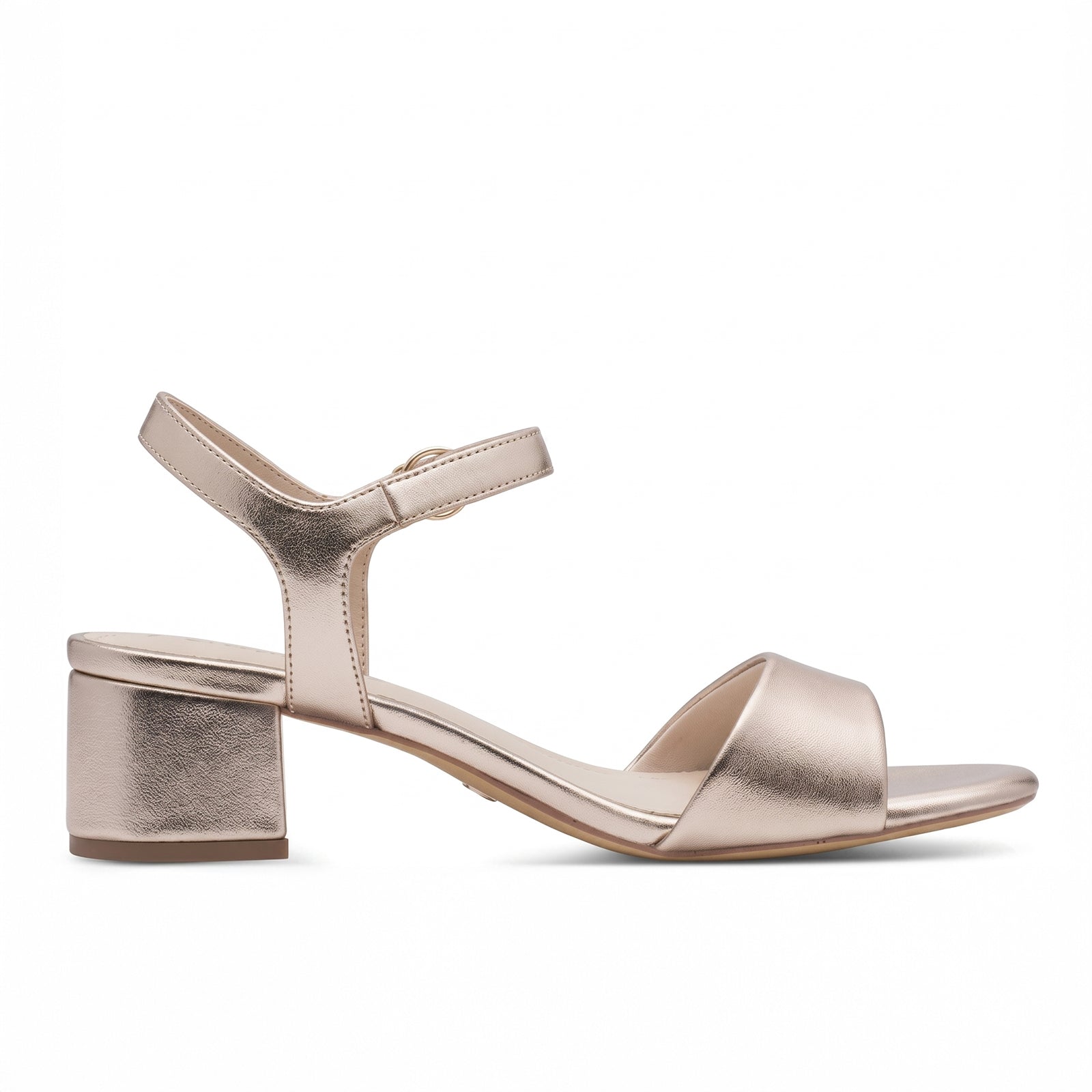 Metallic Strappy Sandals