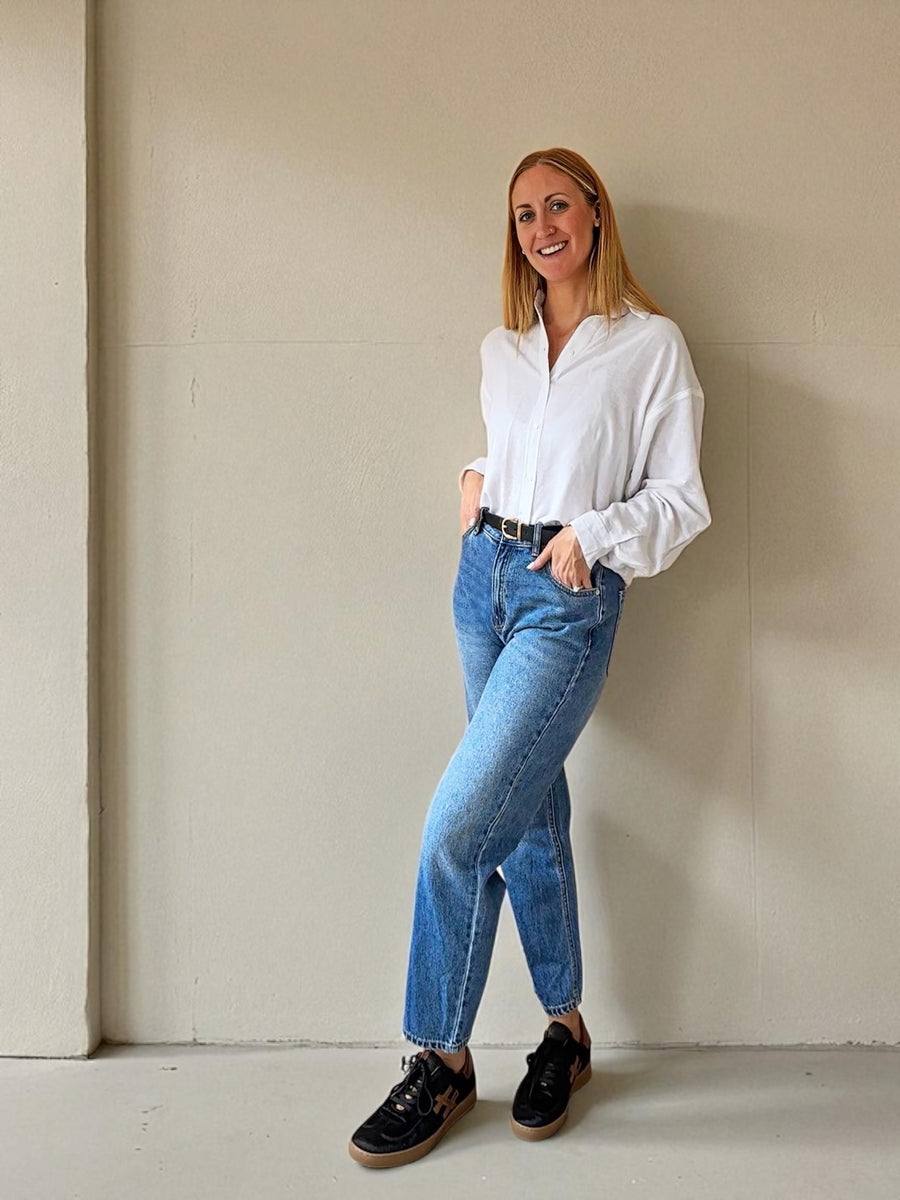 College Sneakers - Black Pony