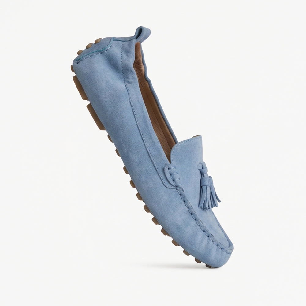 Luca Driving Loafer / Baby Blue