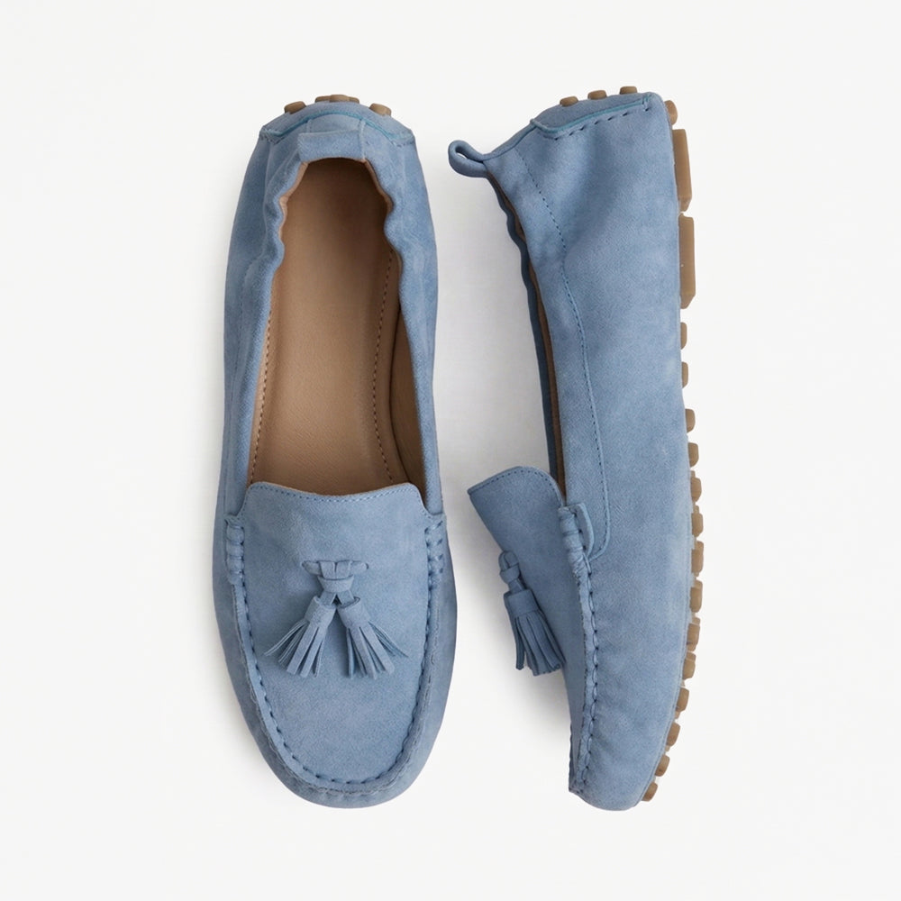 Luca Driving Loafer / Baby Blue