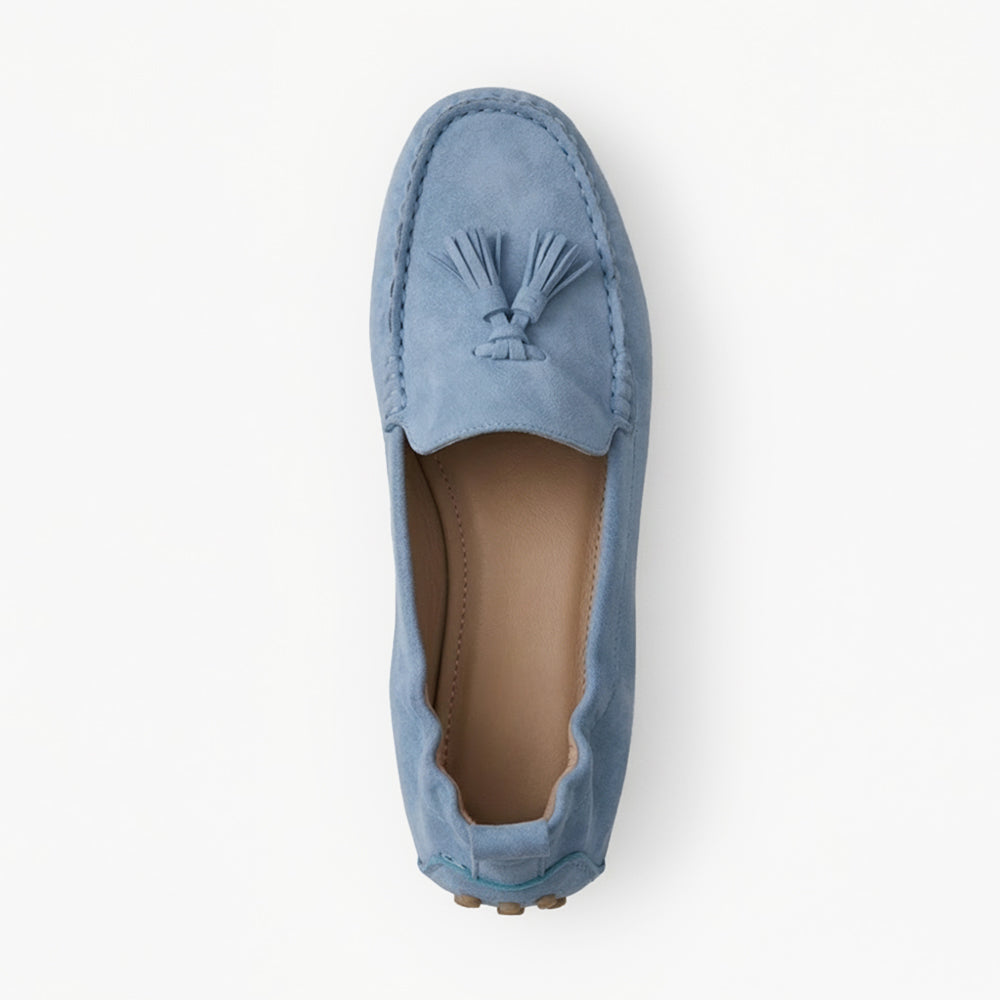 Luca Driving Loafer / Baby Blue