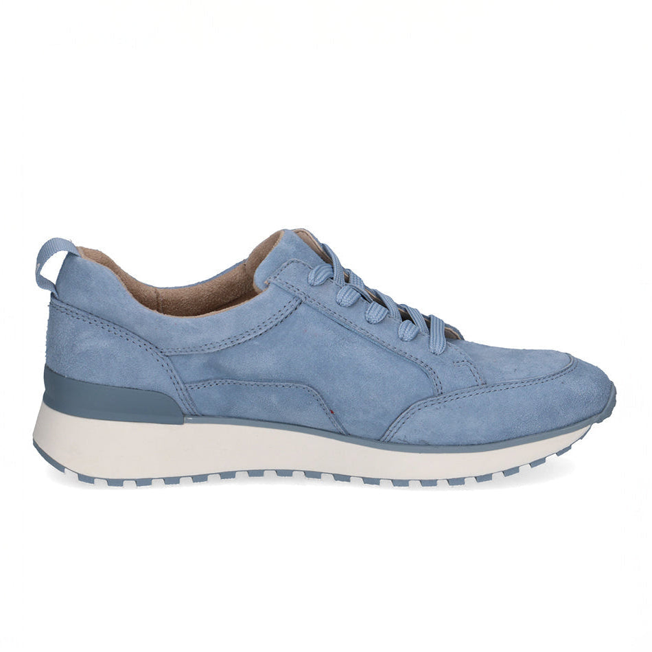 Blue Suede Sneakers