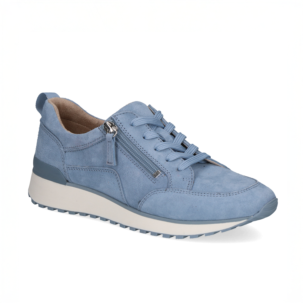 Blue Suede Sneakers