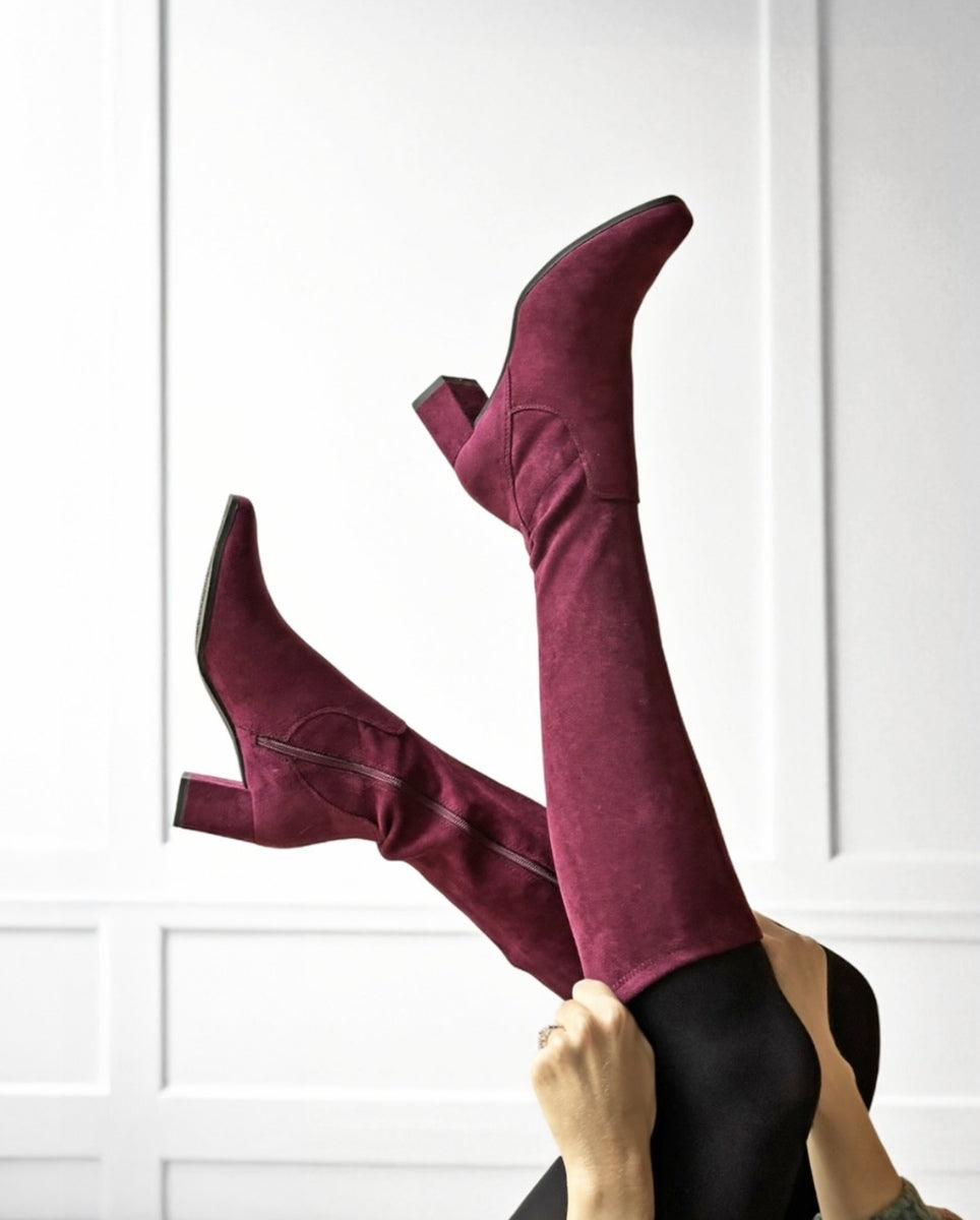 Bella Boots / Burgundy