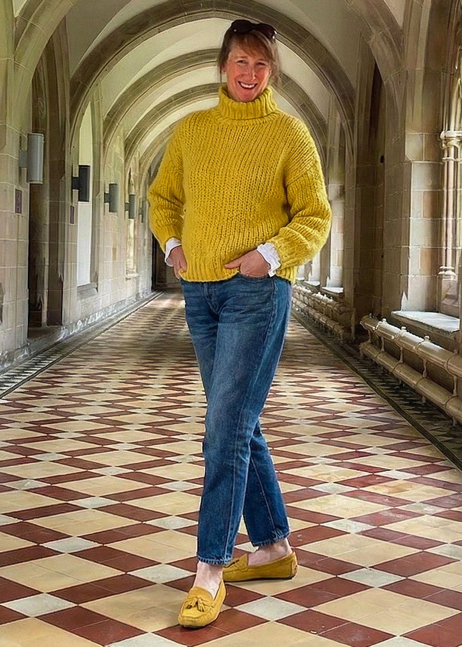 Luca Driving Loafer / Canary