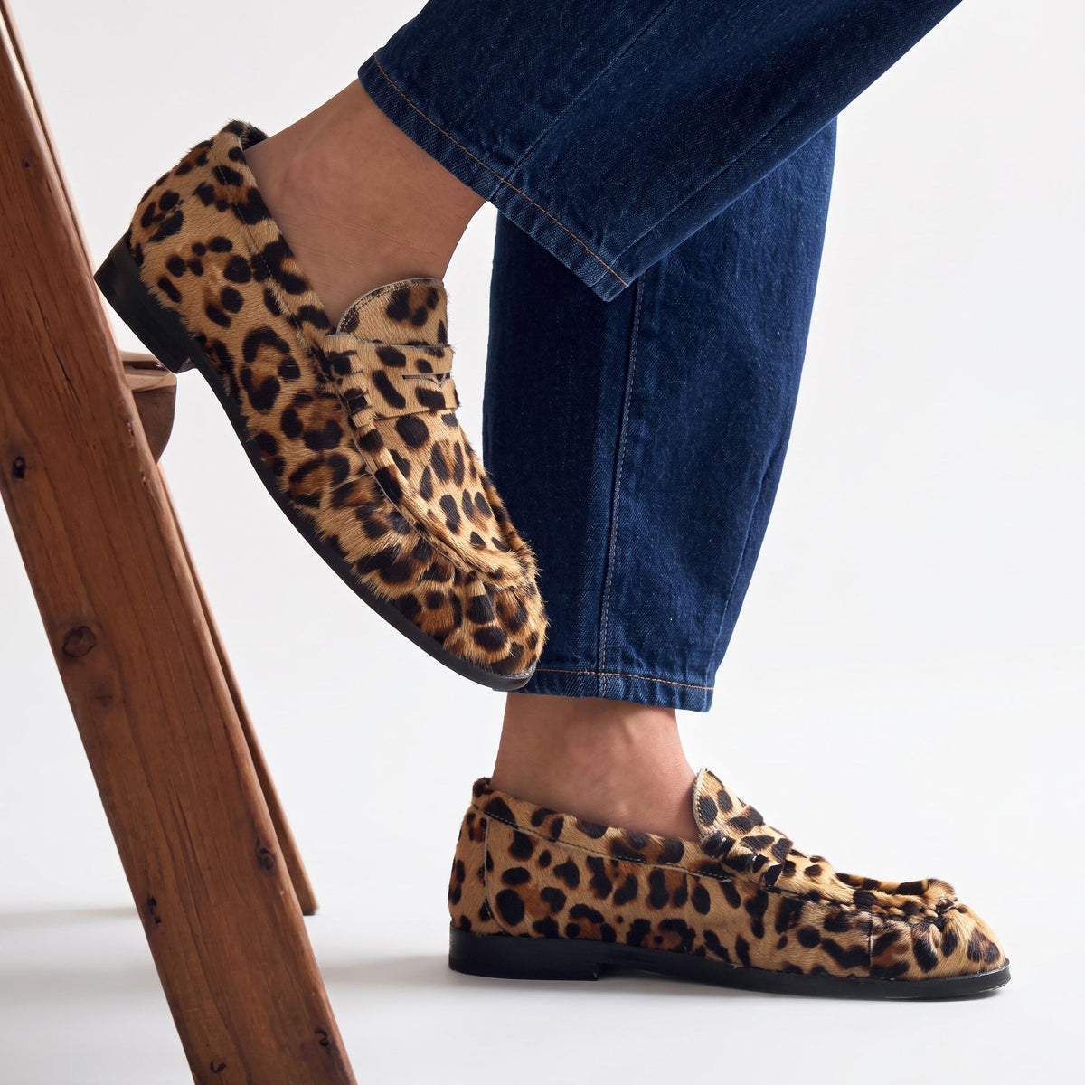 Cheetah Chic Loafers