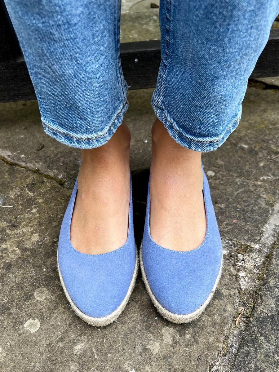 Amalfi Sandals / Cornflower