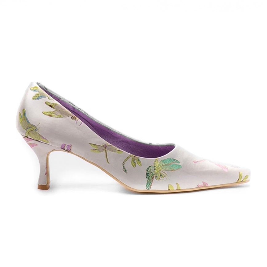 Classic Wedding Court Shoe