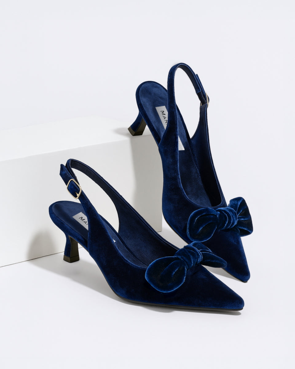 Dandy Kitten Heels / Midnight