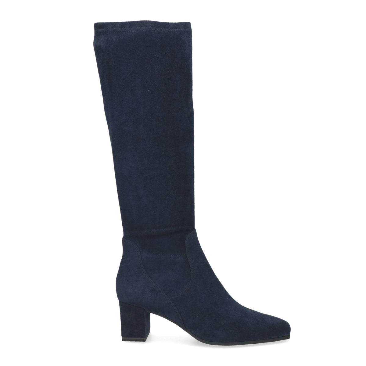 Bella Long Stretch Boots / Navy