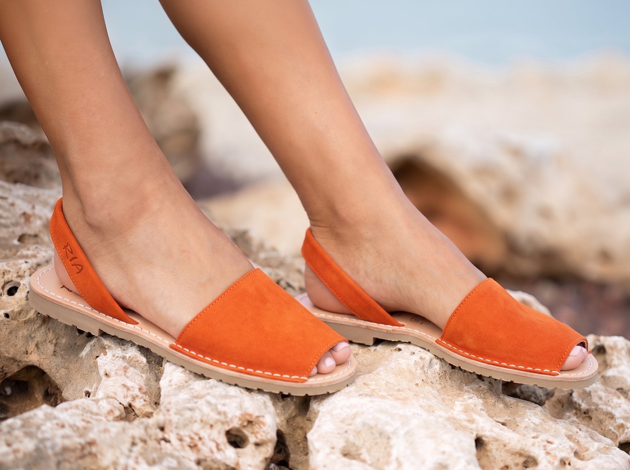 Menorcan Sandals / Papaya