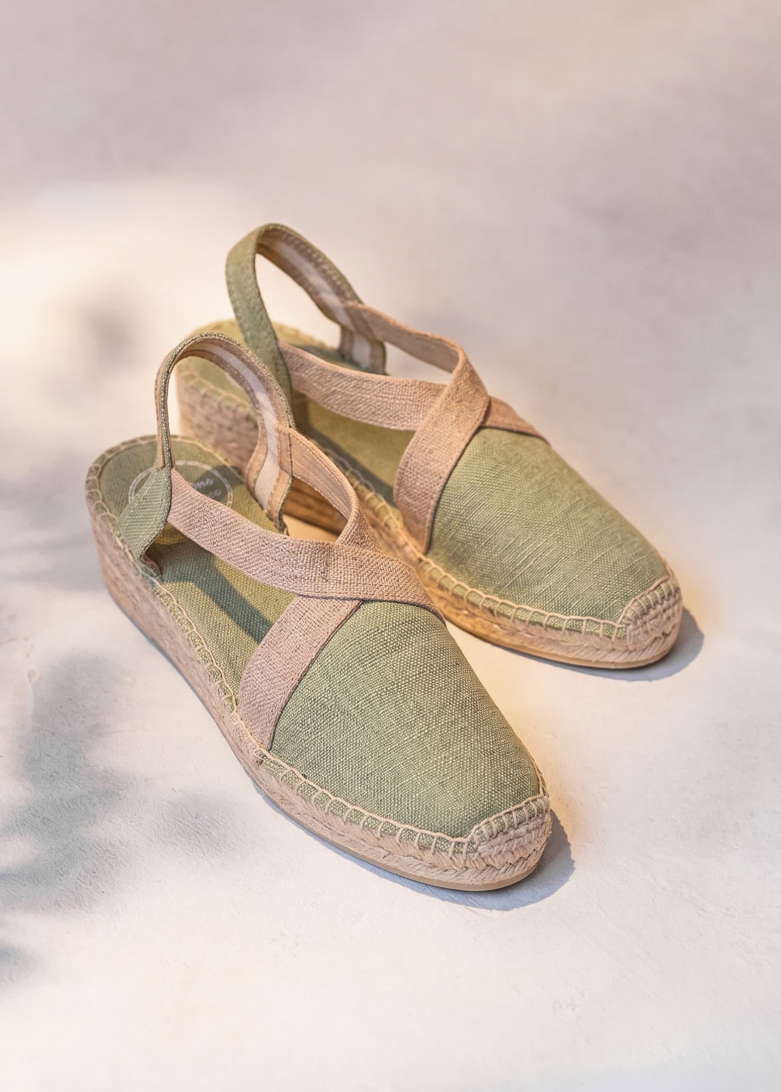 Mint Wedge Espadrilles