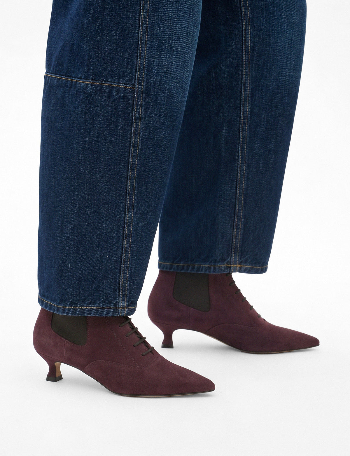 Mulberry Lace Up Shoe Boot