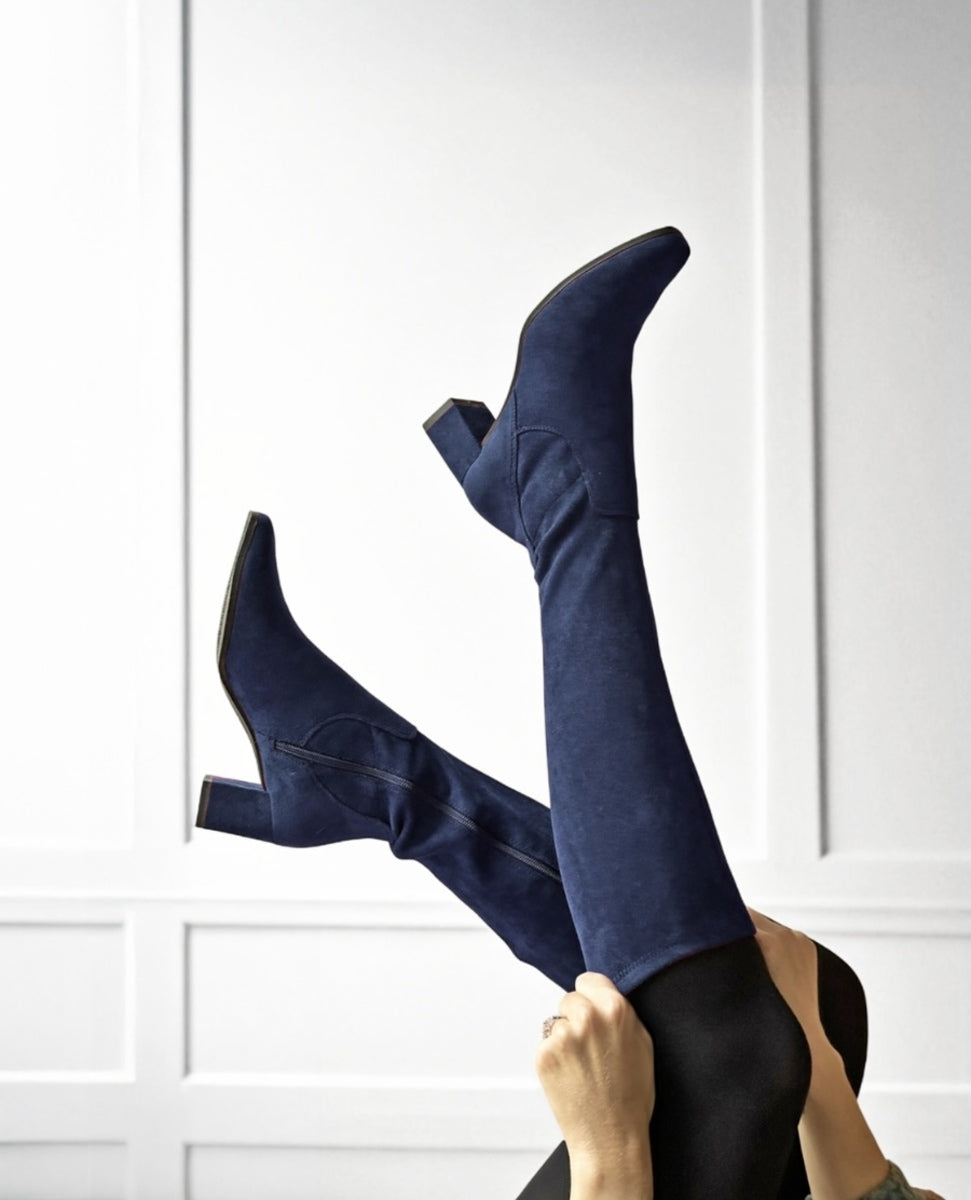 Bella Boots / Navy