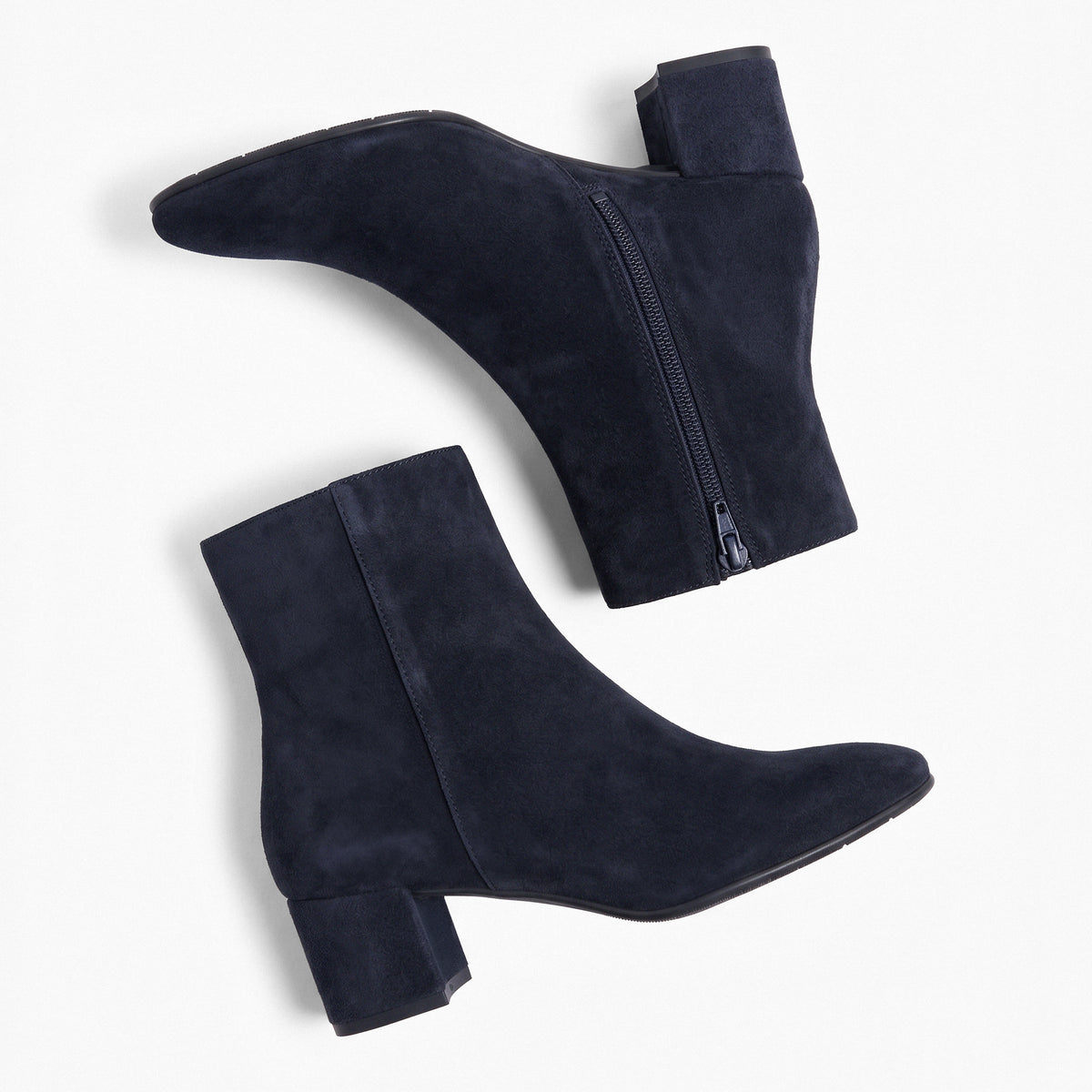 Basic Navy Ankle Boots