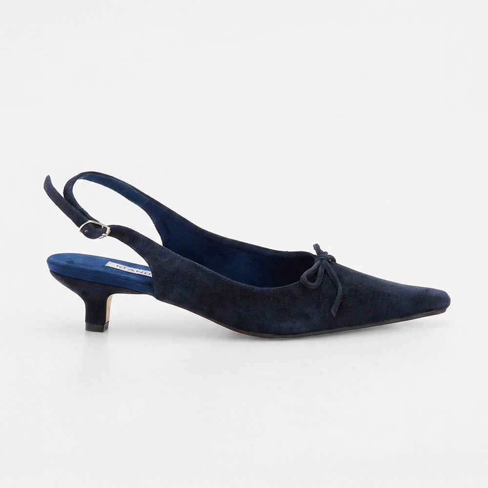 Paris Slingbacks / Navy