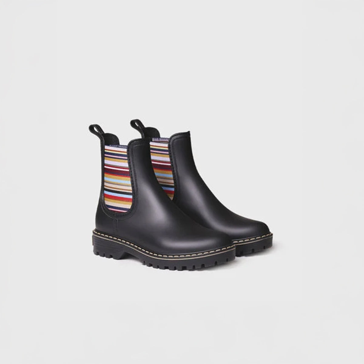 Waterboots! Navy Stripe
