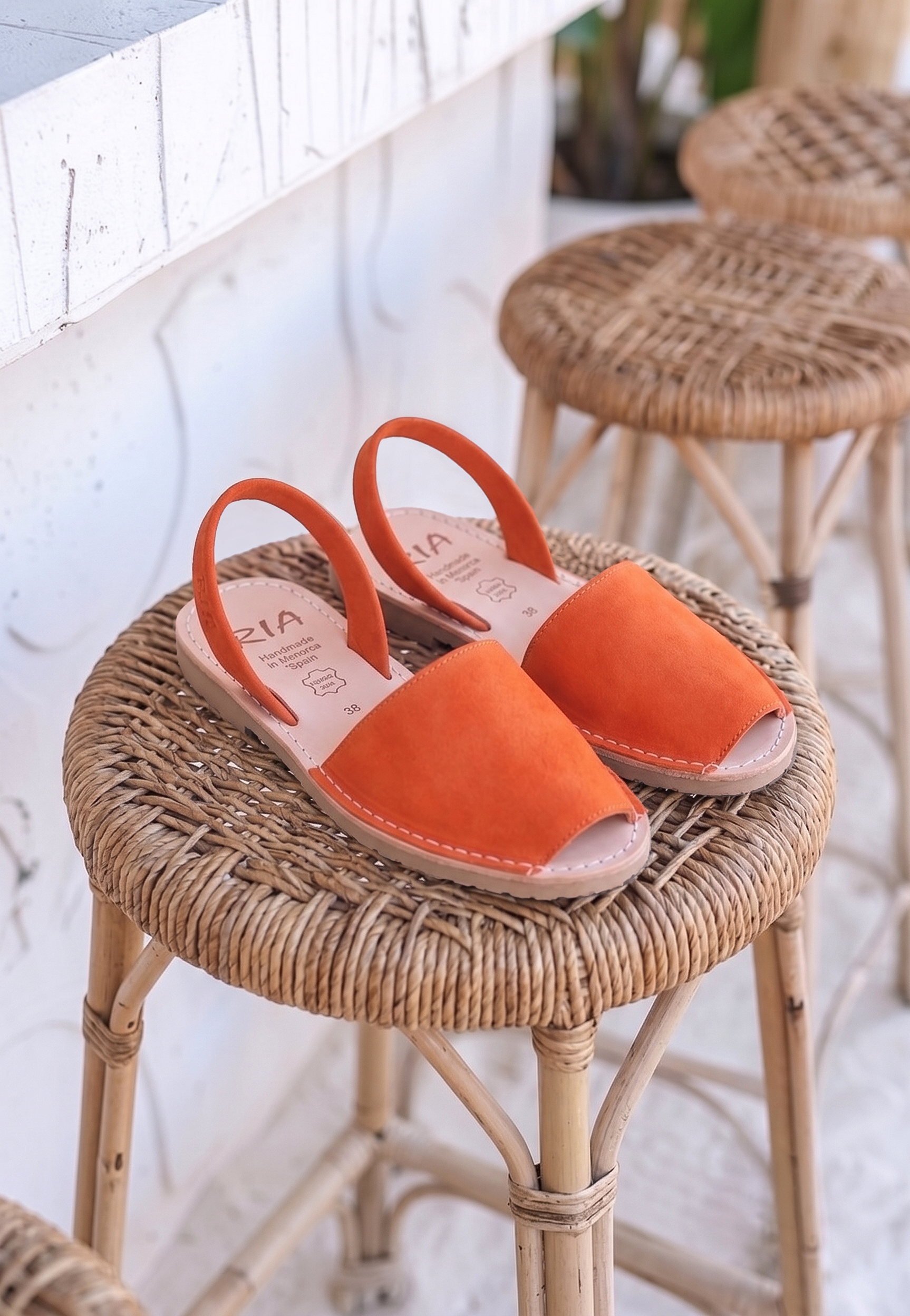 Menorcan Sandals / Papaya