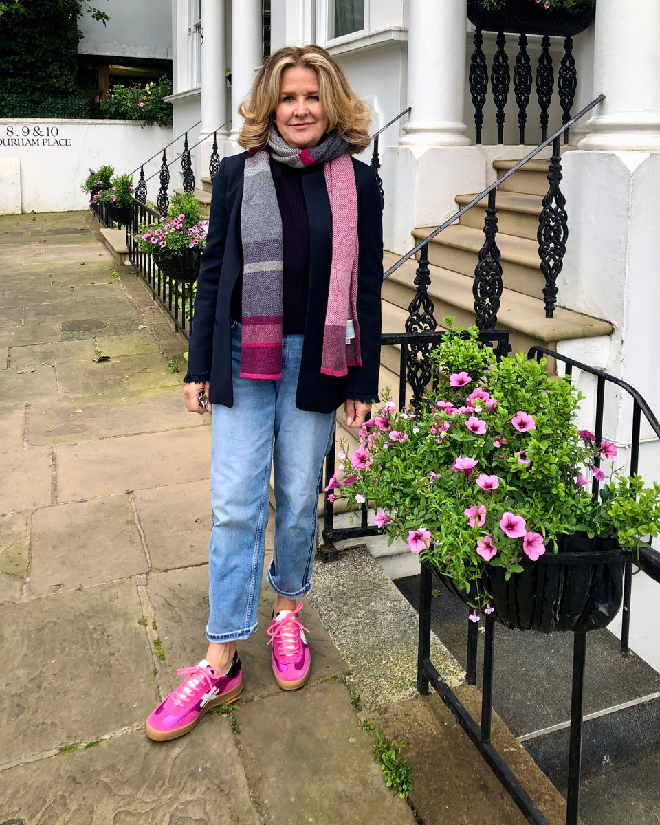 College Sneakers - Pink